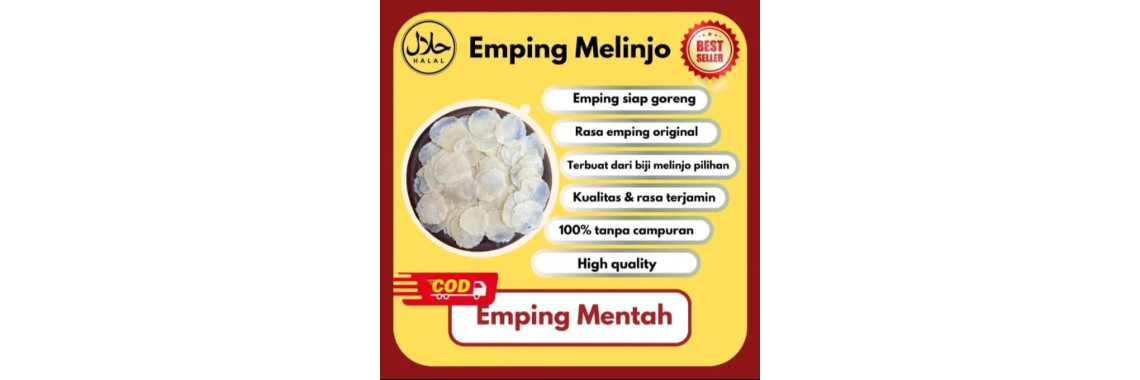 Emping Melinjo Asli Kebumen